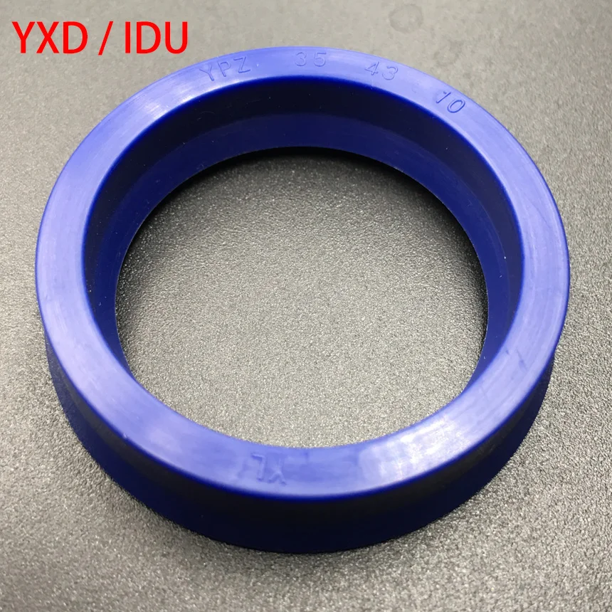 

YXD IDU 360*384*24 360x384x24 370*394*24 370x394x24 Blue Hydraulic Cylinder TPU Piston Rod Grooved U Lip O Ring Gasket Oil Seal