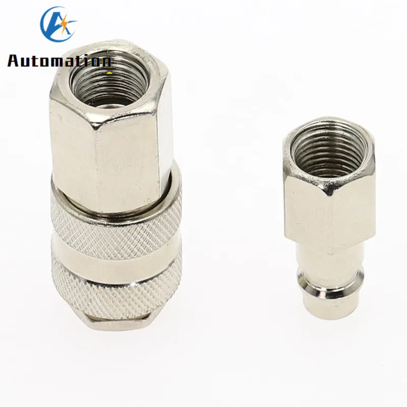 1 шт. евро воздушный шланг разъем фитинг женский Quick Release 1/4 &quot3/8&quot 1/2 &quotдюйма BSP