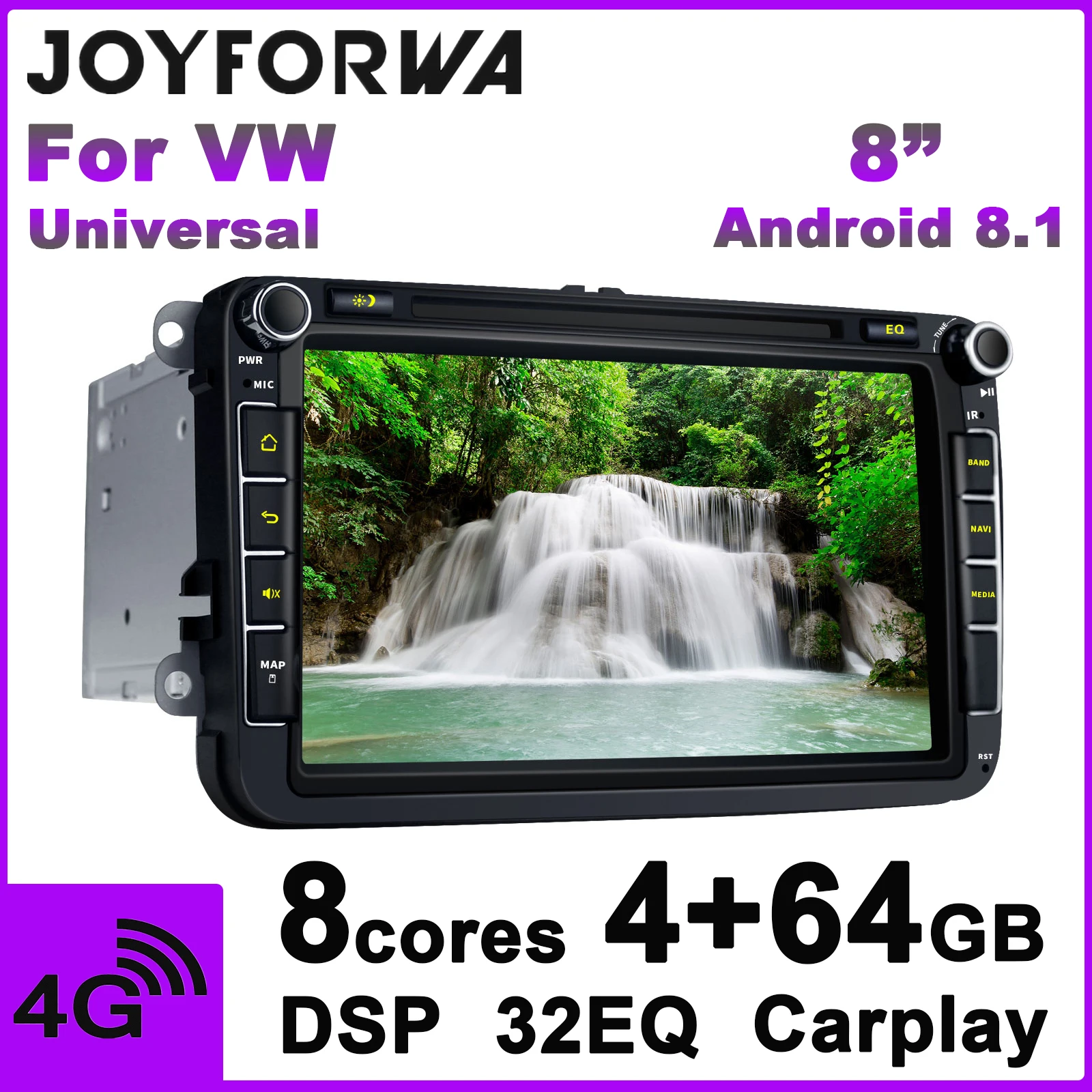 Мультимедийная система для VW Octivia/Golf/Passat B6 B7/Polo/Amarok/Skoda стерео на Android без DVD плеера