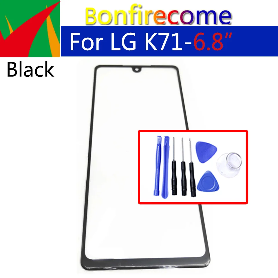 

Сменное переднее Сенсорное ЖК-стекло для LG K71 LMQ730HA