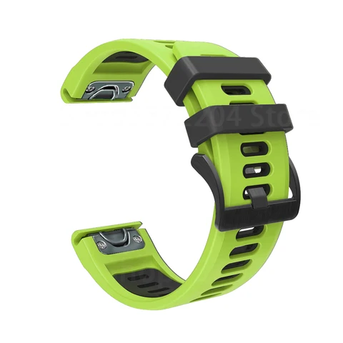 Ремешок силиконовый для Garmin Fenix 6X/ 6X Pro/5X/3, 26/22 мм