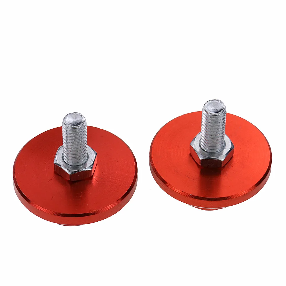 2 шт. мотоциклетные винтовые алюминиевые колпачки с ЧПУ для лицензии M6