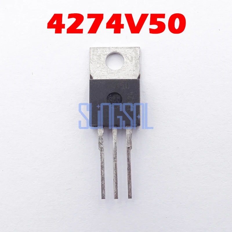 10 шт./лот 100% оригинальный TLE4274DV50 4274V50 патч TO-252 LDO Регулятор 400 мА 5 В | Электронные