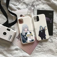 jujutsu kaisen mahito phone case for iphone 13 12 11 pro max mini xs x xr 6 6s 7 8 plus white candy colors cover