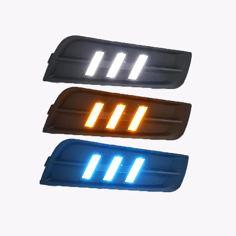 Светодиодный дневные ходовые огни с указателем поворота для chevrolet cruze 2009 2010 2011 2012