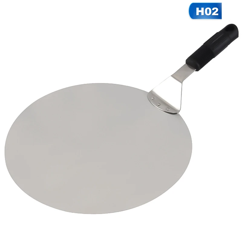 12-inch Stainless Steel Blade Quality Pizza Spatula For Oven Pizza Shovel Stainless Pizza Paddle Cake Transfer Baking Tool