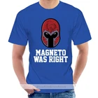 Магнето правильно мутант комиксов лозунг X-Для мужчин X Для мужчин Эрик взрослых Футболка мужская 3D футболка Для мужчин размера плюс хлопковые топы тройник размера плюс @ 003005