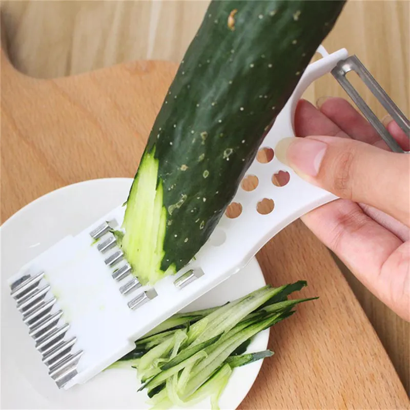 1 шт. Многофункциональный устройство резки овощей измельчитель огурец очистки