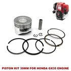 4-тактный поршневой кольцевой штифт 39 мм для Honda GX35 GX31 139F GX35NT HHT35S UMK35 двигатель ремонт запасная часть 13101-Z0Z-000