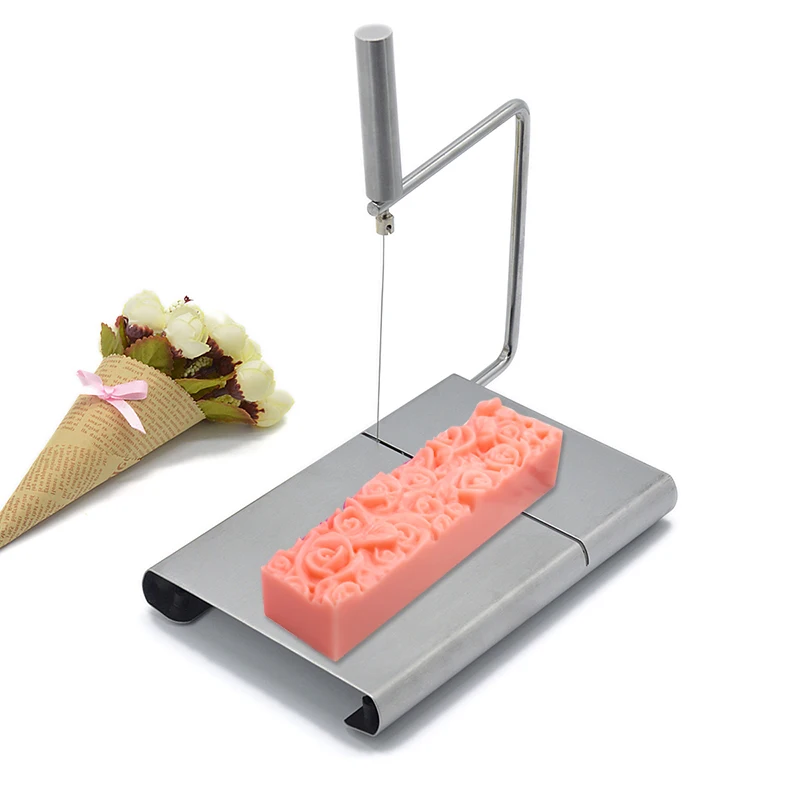 Креативный инструмент для резки мыла нож из нержавеющей стали с проволочной