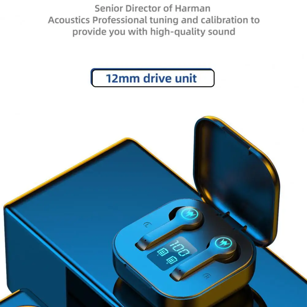 

Wireless Bluetooth 5.0 Touch Control In-Ear Stereo Earphone for Mobile Phone Wireless Bluetooth Touch Earphone