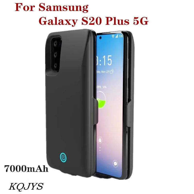 Портативный Power Bank зарядное устройство чехол для Samsung Galaxy S20 плюс 5G случае