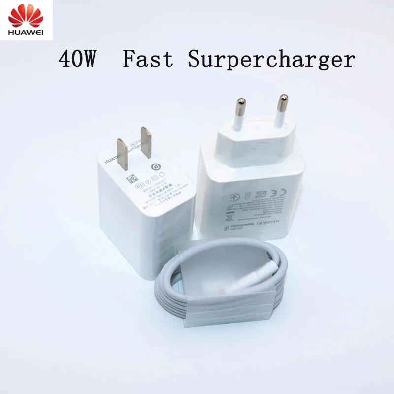 Зарядное устройство Huawei с европейской вилкой 40 Вт 5 А USB type c|Зарядные устройства