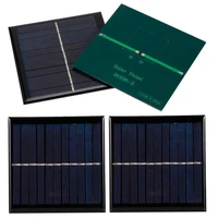 4pcs 1w 5 5v micro solar panels high conversion rate solar cell module 95 x 95mm polycrystalline silicon mini solar cell module