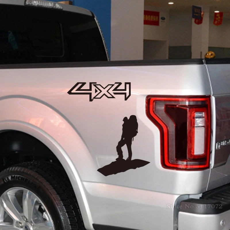 Виниловые наклейки в полоску для дверей автомобиля Ford Ranger Raptor F150 F-150 8 шт. |