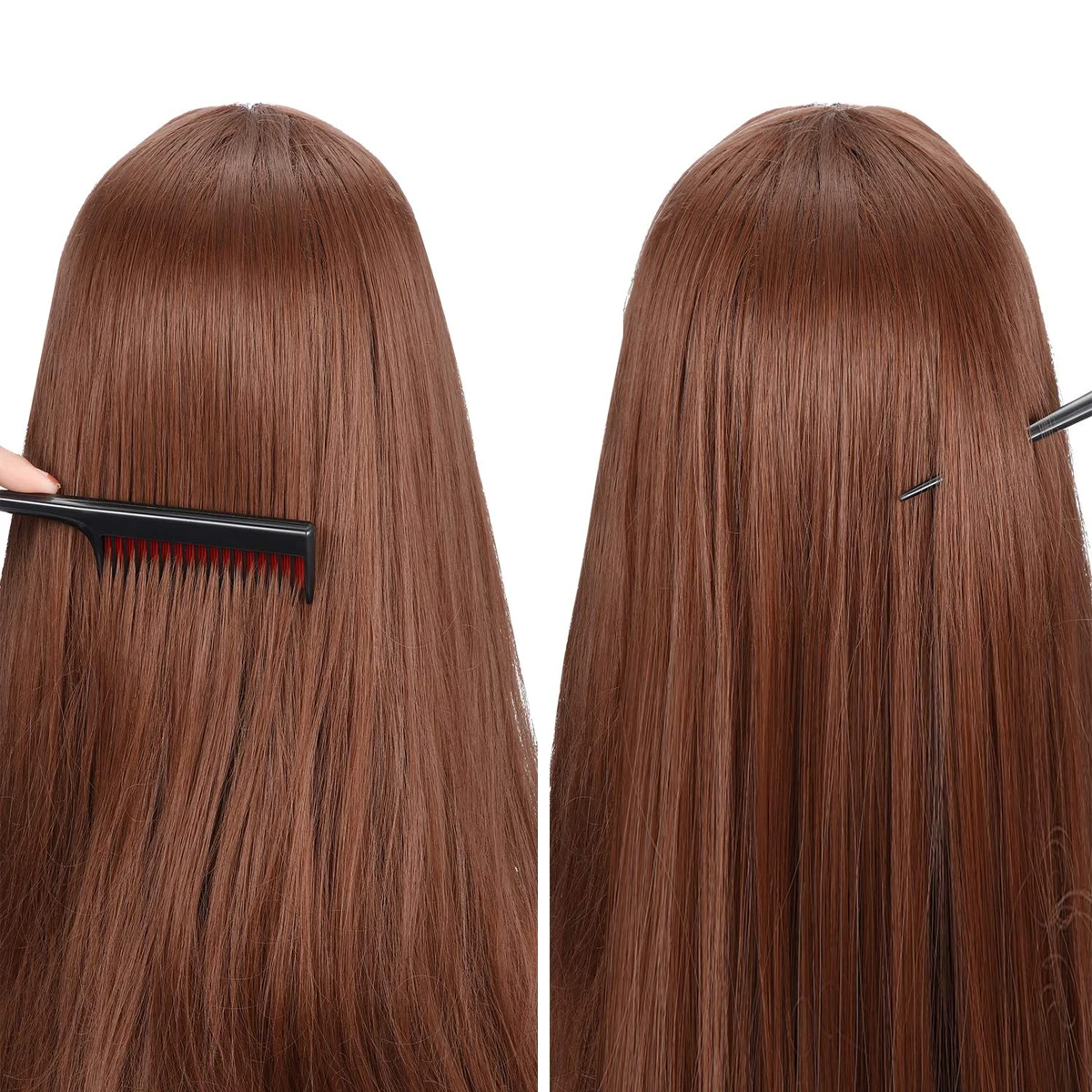 1 шт. 2021 новые продукты тройной расческа крысиный хвост сзади щеткой расчесывание