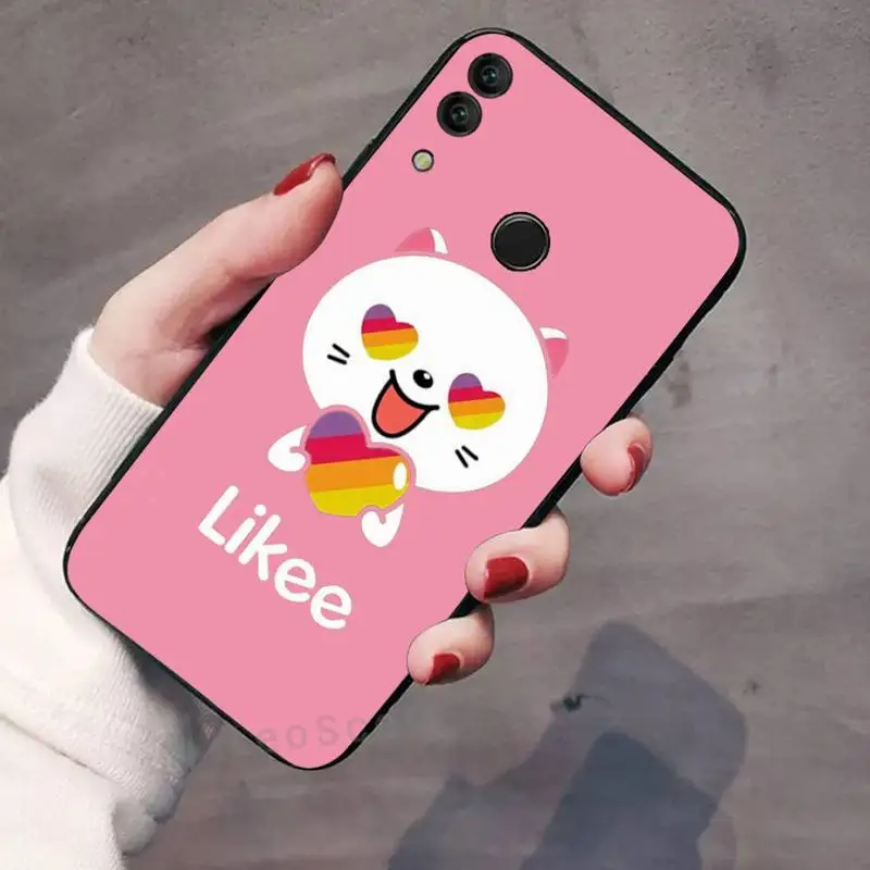 

Fashion Likee cat bear love heart Phone Case For Huawei Honor view 7a5.45inch 7c5.7inch 8x 8a 8c 9 9x 10 20 10i 20i lite pro