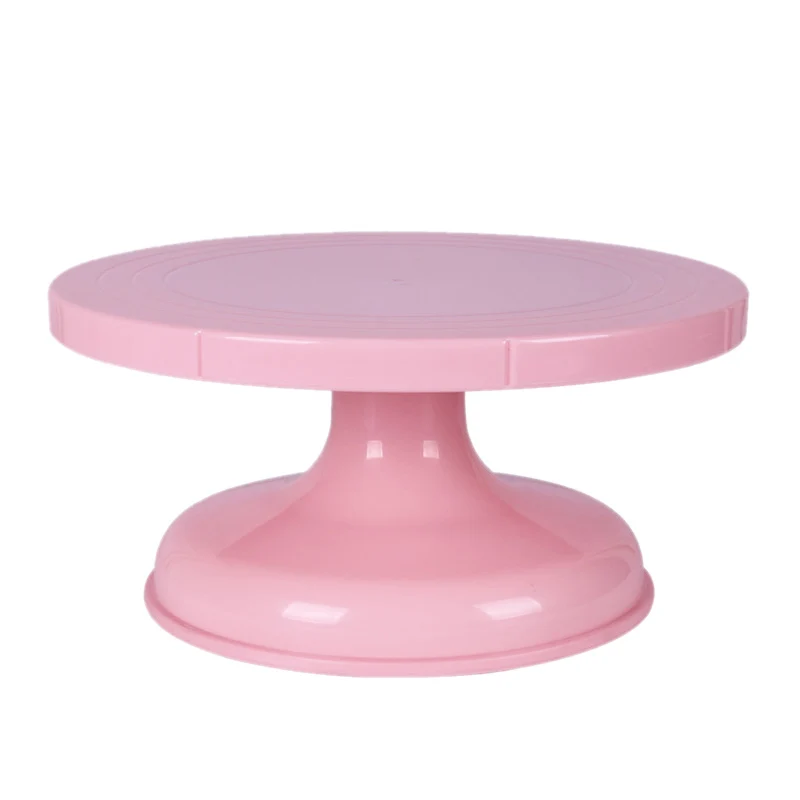 ABS Plastic Round Cake Stand Kitchen DIY Pan Baking Tool Plate Turntable Rotating Pastry Decorating Rotary Table Tools Rack |