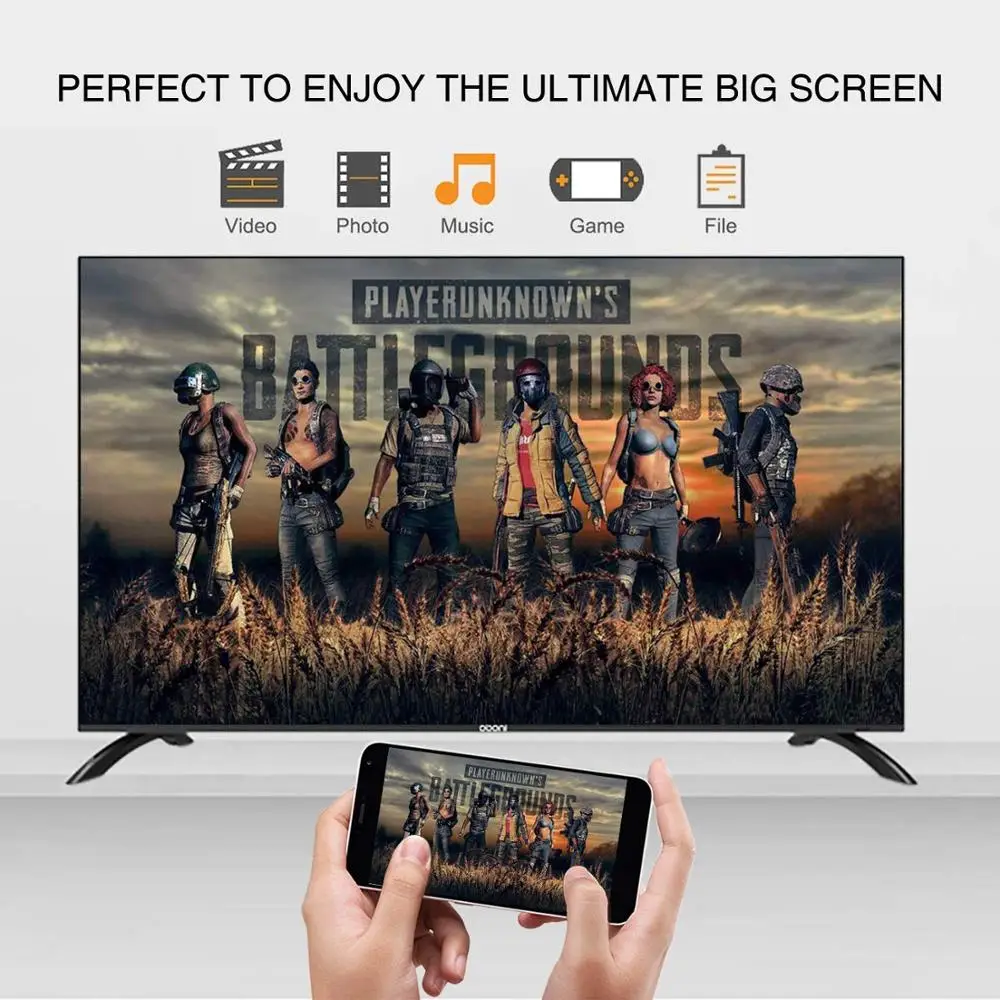 ТВ флешка AMKLE MiraScreen HDMI совместимый адаптер Anycast Miracast DLNA Airplay Wi Fi дисплей ресивер
