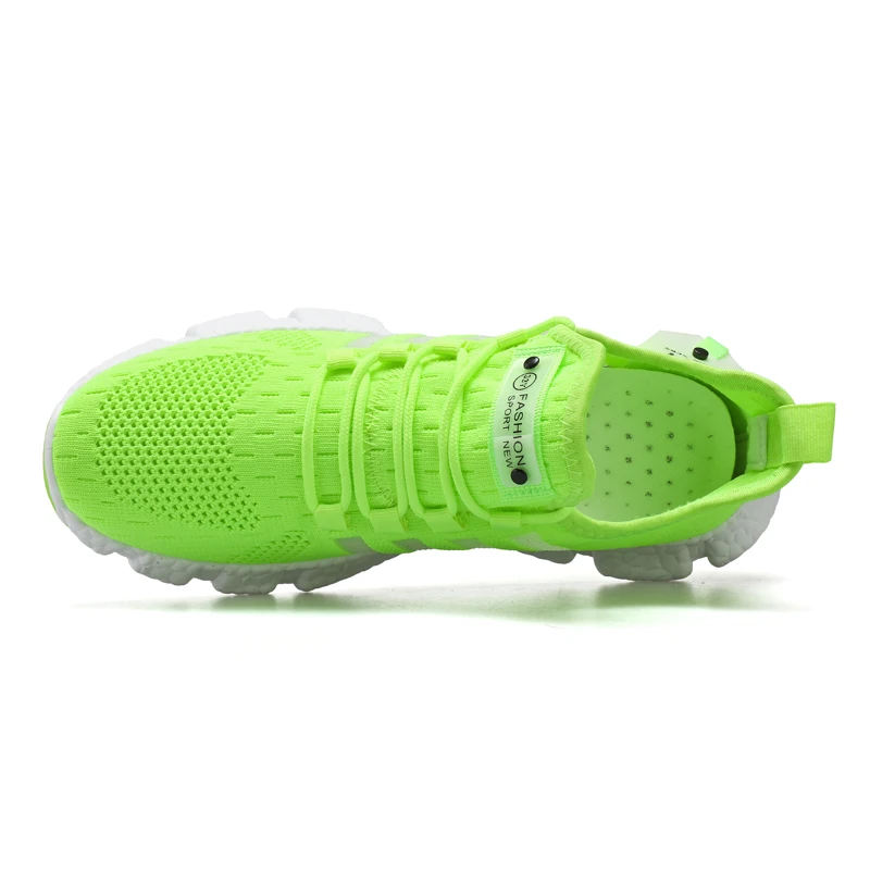 

Breathable Jogging Shoes Summer Men's Fashion Lightweight Running Sneakers Outdoor Male Casual Trainers Classic Green Sport Shoe