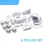 EtrnLED водонепроницаемый IP65 мини-светодиодный светильник с регулируемой яркостью, пульт дистанционного управления, Потолочный встраиваемый 1 Вт светильник для бани, сауны, кабинета