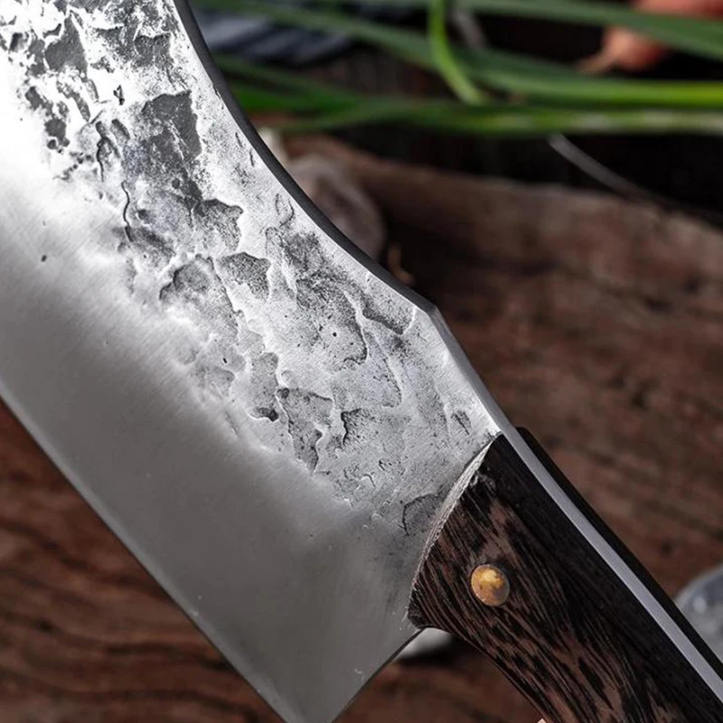 

Handmade stainless steel kitchen butcher knife outdoor cooking knife slicing knife fishing knife carving knife