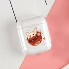 Прозрачные чехлы Genshin impact Klee для наушников Apple Airpods 3, 2, 1, беспроводной чехол с Bluetooth для наушников Airpods Pro Coque