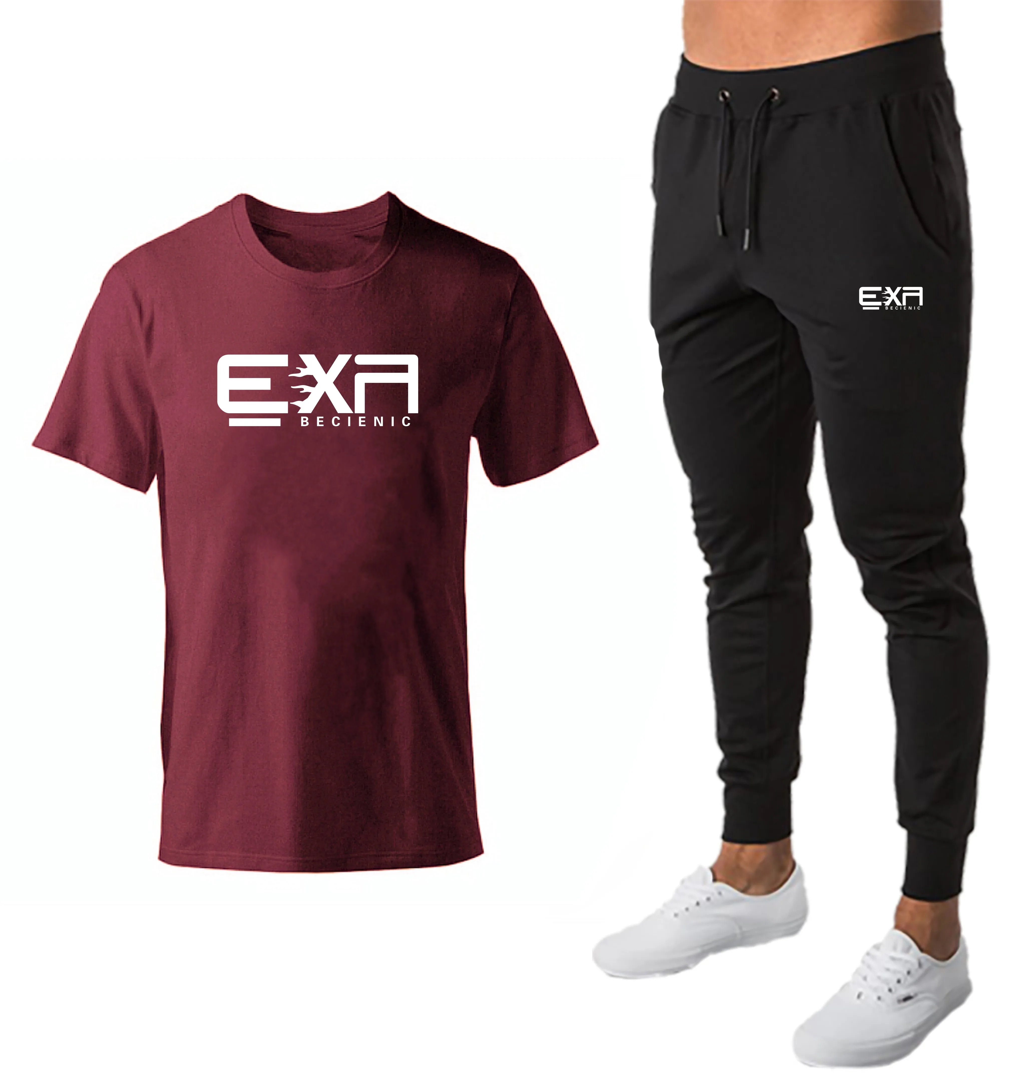 Мужские спортивные костюмы костюм для бега быстросохнущие мужские фитнеса