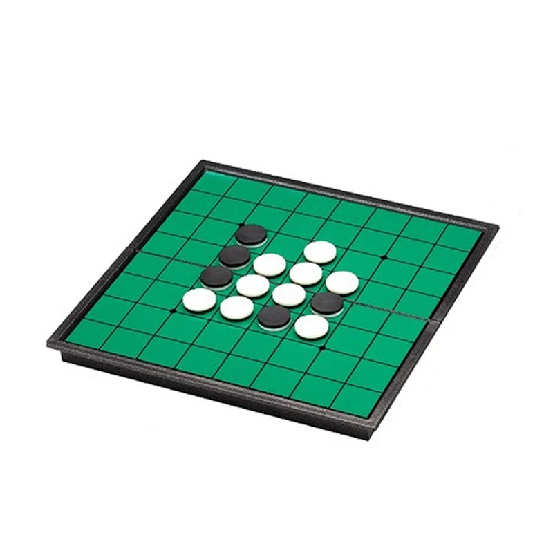 25 см Акриловые Магнитные портативные складные шахматы Reversi Othello стандартная