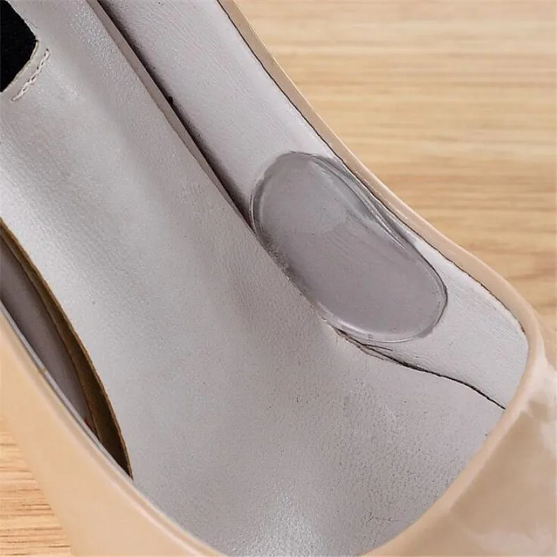 1 пара 3 вида стилей мягкая силиконовая вставка пятки Лайнер ручки из