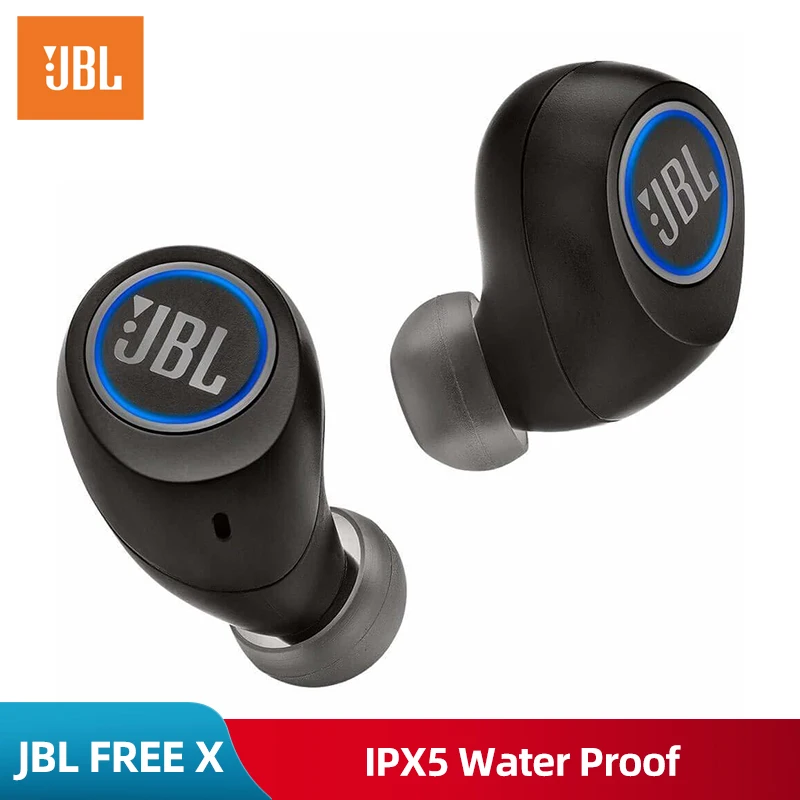 Оригинальные беспроводные наушники JBL Free X True с дистанционным микрофоном наушники-вкладыши Bluetooth Bass Para Celular гарнитура встроенный микрофон