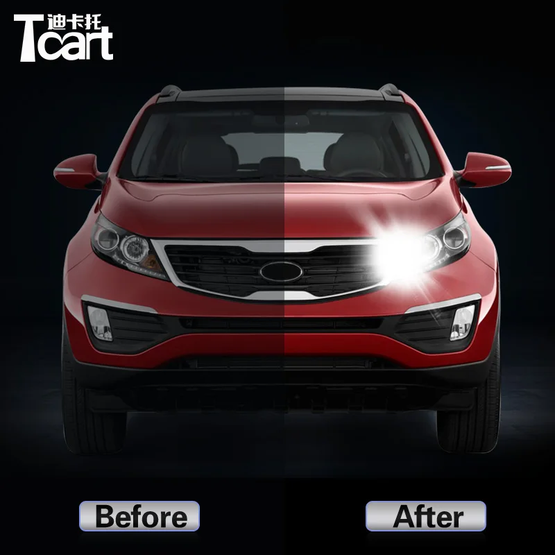 

2PCS Led drl Daytime Running Light Turn Signal 2IN1 Car accessories For Kia Sportage (SL) 2011-2016