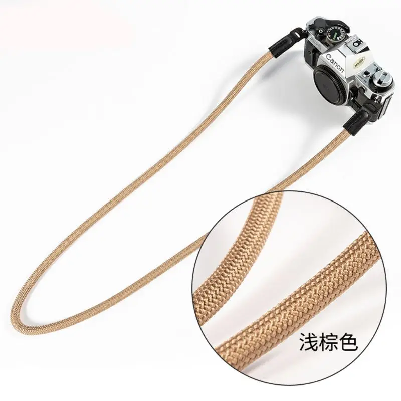 Strong Nylon Camera Rope Mountaineering Shoulder Polaroid strap retro camera rope Neck Strap Belt SLR Cameras Part | Электроника