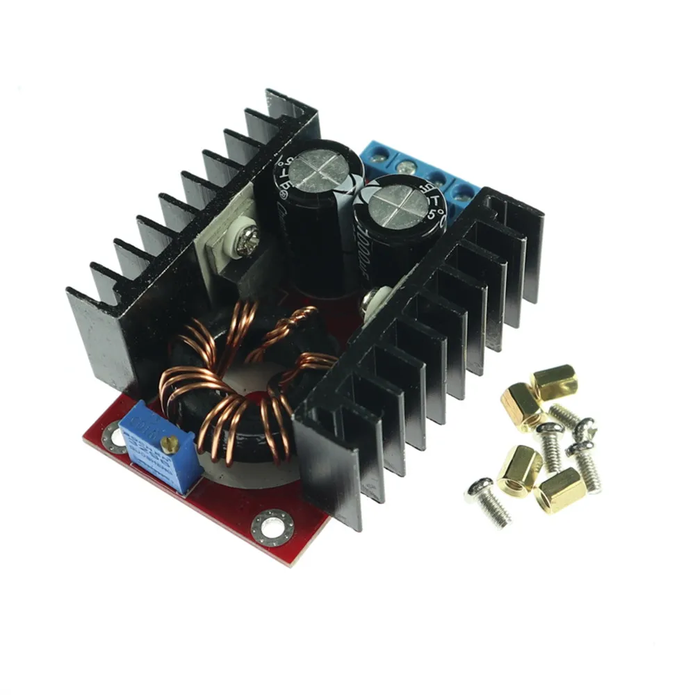 DC повышающий модуль питания для автомобиля ноутбука мобильного телефона 10 32 в 12 35