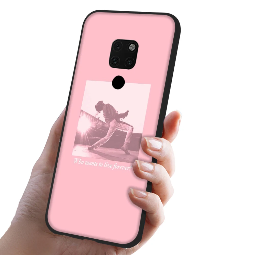WEBBEDEPP Freddie Mercury Queen band TPU мягкий чехол для Huawei Honor P smart Z Plus P20Lite Mate 30 Lite view 20 9x