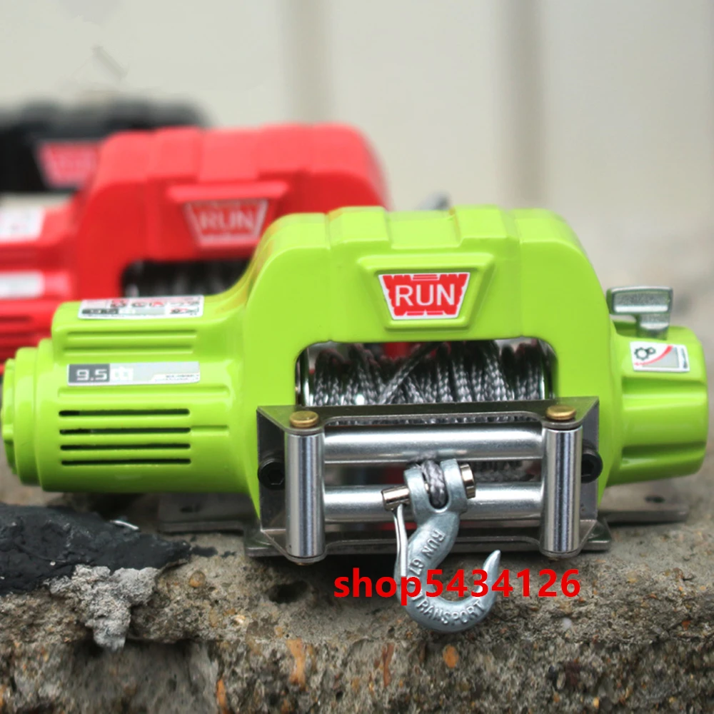 

Metal Mini Electric Winch For 1/10 Remote Control Car Toys TRAXXAS Trx4 RC4WD D90 Axial Scx10 ii Wraith 90046 G500 G63 Trx6 6X6