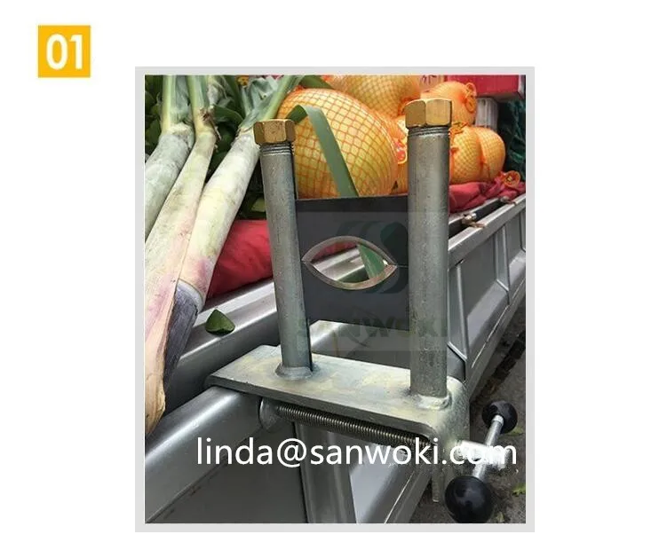 С одной дополнительной лезвие сахарного тростника-драночный станок для машинка