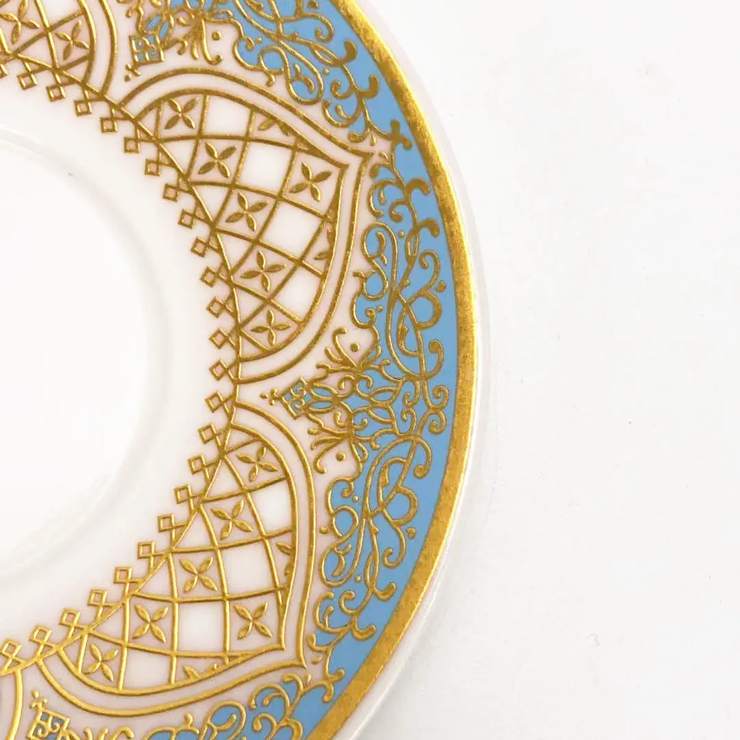 Набор стаканов для турецкого чая блюдца с ложкой кофейная чашка романтическая