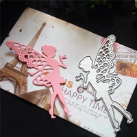 metal cutting die of angel dancing scrapbooking paper diy cards postcard handmade craft stencil album handcraft embossing moulds