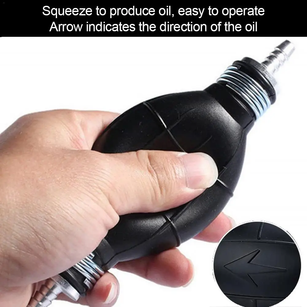 Профессиональный резиновый ручной насос для отсоса масла 12 В экстрактор дизеля