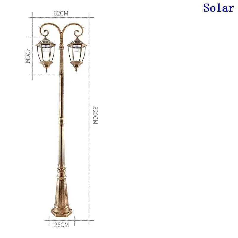 Квадратный светильник Tuinlamp Lampioni Da Esterno Ogrodowe Jalan Lampione внешний светодиодный уличный