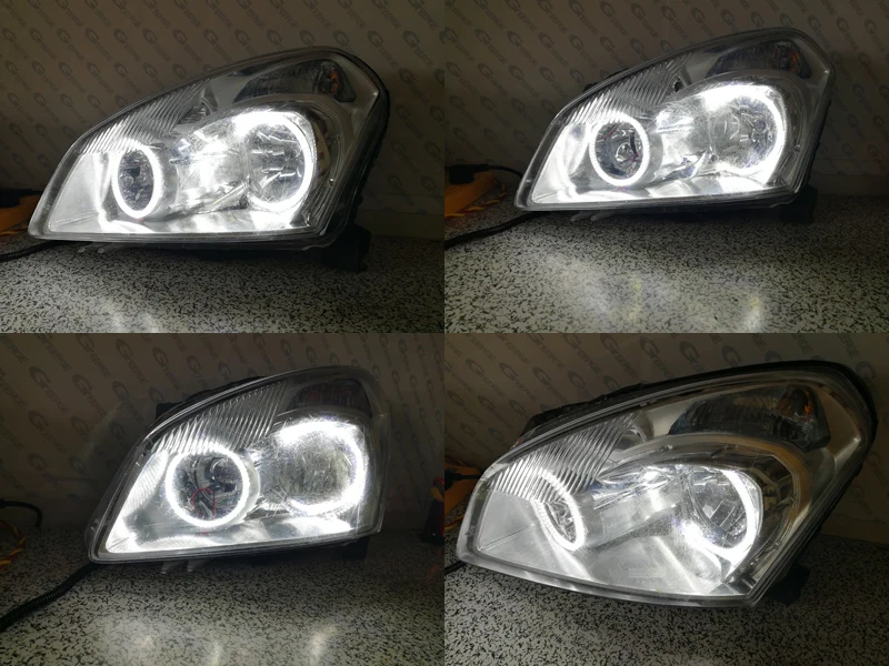 Для Nissan Qashqai J10 2007 2008 2009 2010 предлицевая сторона ультра яркий SMD СВЕТОДИОДНЫЙ