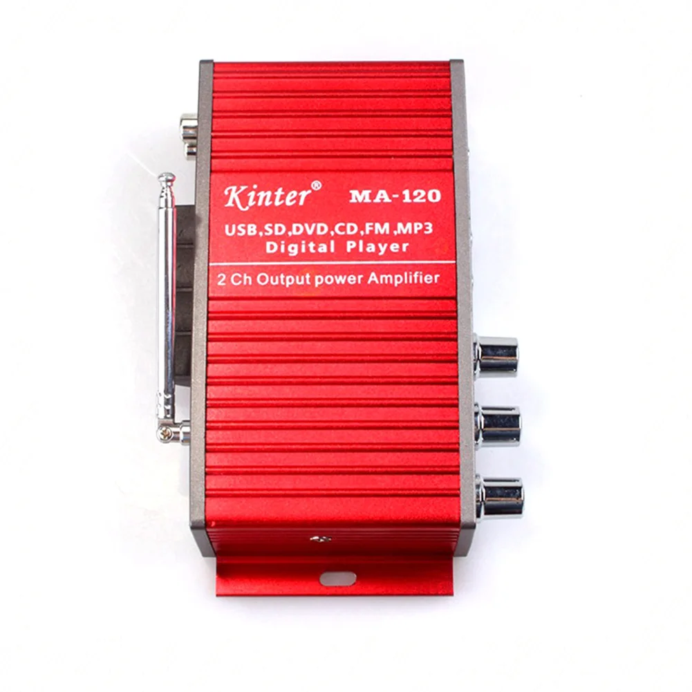 MA 120 стерео цифровой мотоцикл Hi Fi усилитель мощности с дистанционным управлением