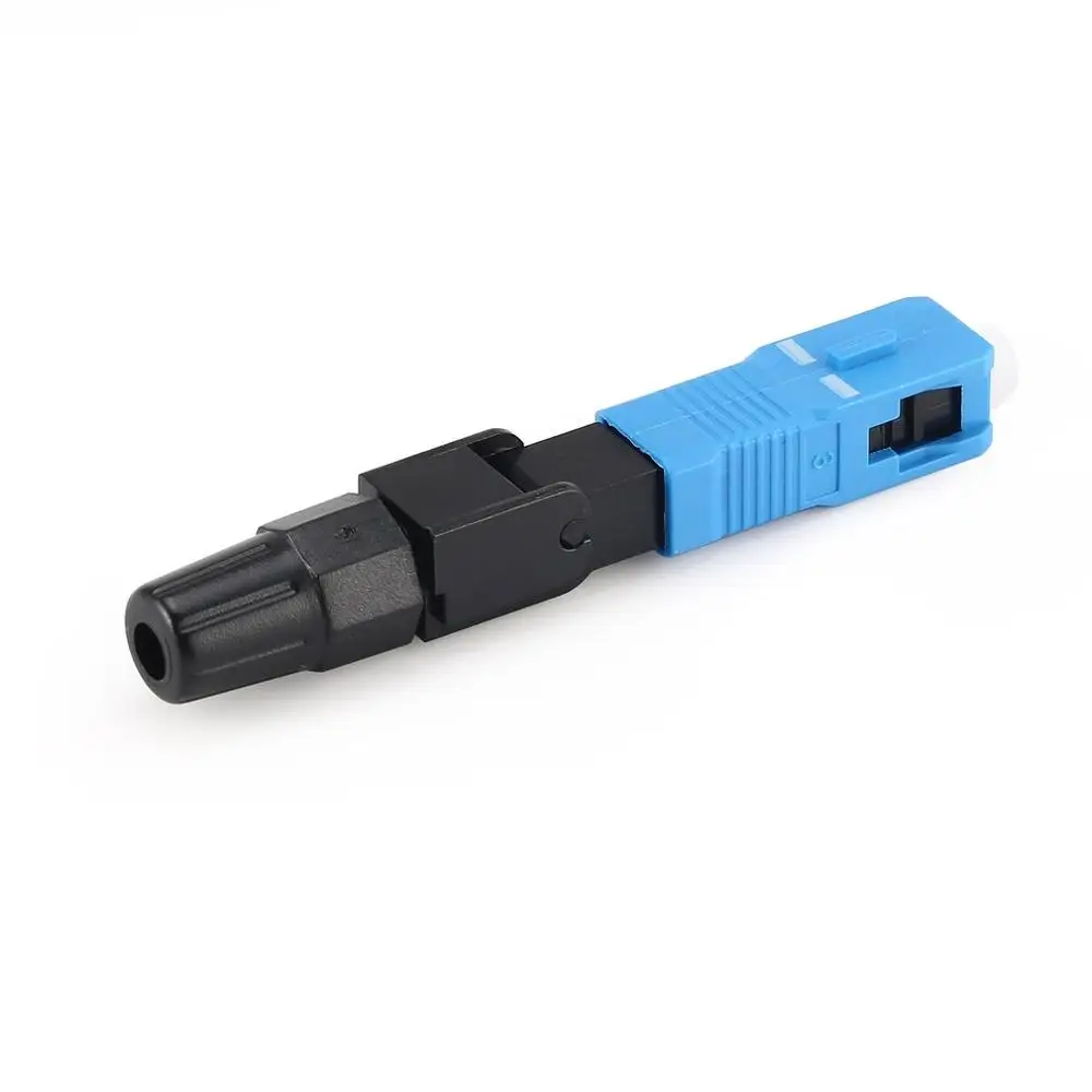 10 шт. SC/UPC Волоконно оптический разъем FTTH встроенный одиночный режим сборки