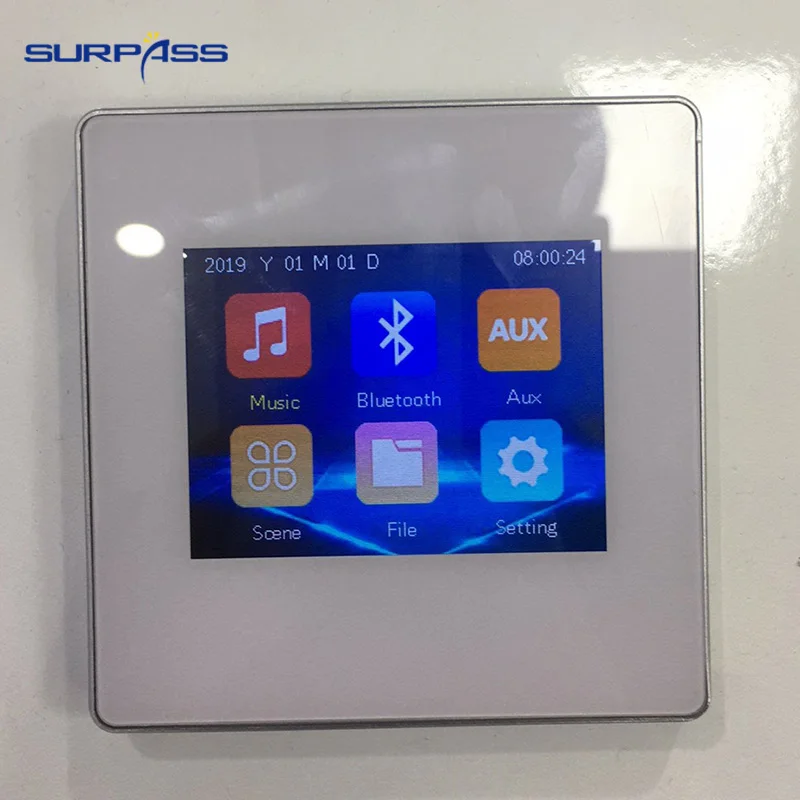 Настенный усилитель Bluetooth аудио музыкальный центр звук для отеля ванной комнаты