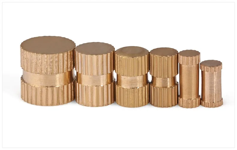 Латунная инжекционная гайка интерфейсное отверстие однопроходная медная