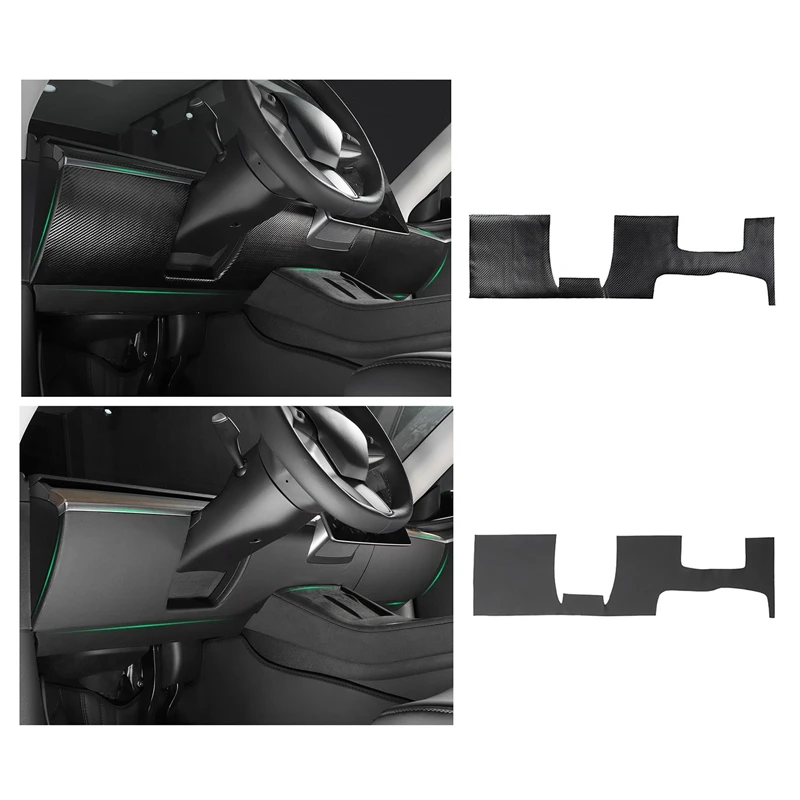 

Car Leather for Tesla Y 2020-2021 Dashboard Anti-Dirty Pad Sticker