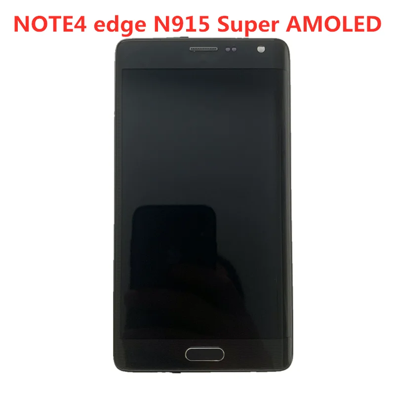 

100% brand new original AMOLED suitable for Samsung NOTE4 edge LCD N915A N915FD N915U display touch screen with frame assembly