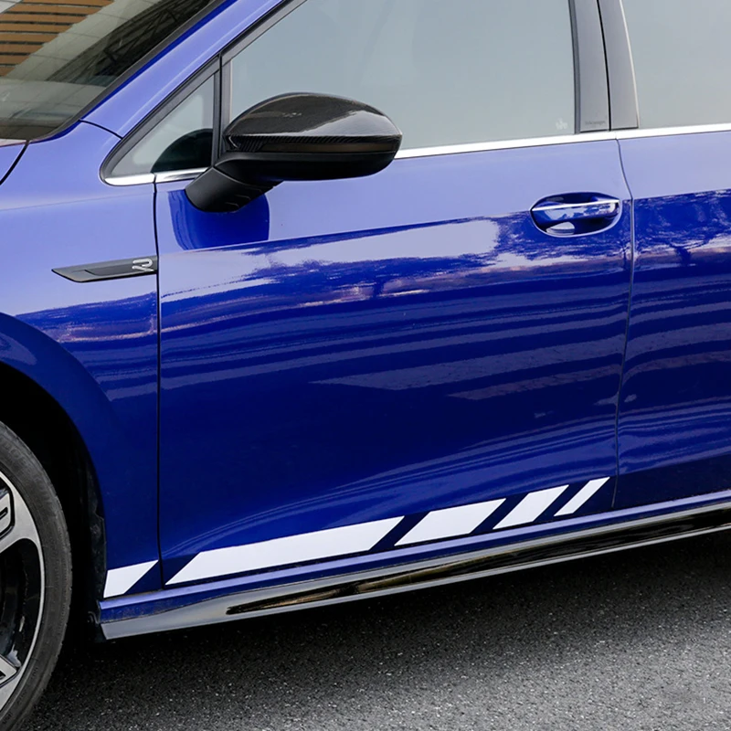 Car Door Side Decoration Strip Trim Body Sticker for VW Golf 8 MK8 Accessories 2020 2021 | Автомобили и мотоциклы