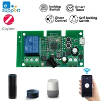 tuya zigbee 3 0 smart switch dc 5v 12v wireless wifi module works with zigbee bridgesamsung smartthings hubalexa